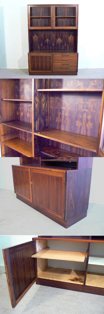 A Troeds rosewood cabinet, circa 1970s